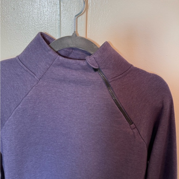 Purple High-Neck Pullover - Picture 2 of 4